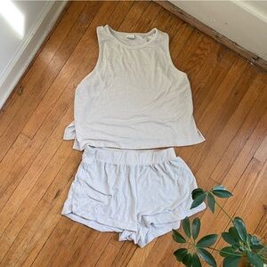 A New Day terry cloth set - XL shirt and L bottom